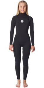 Acquista Muta Donna Rip Curl Dawn Patrol Performance 4/3mm Chest Zip Wsmybw - Nera