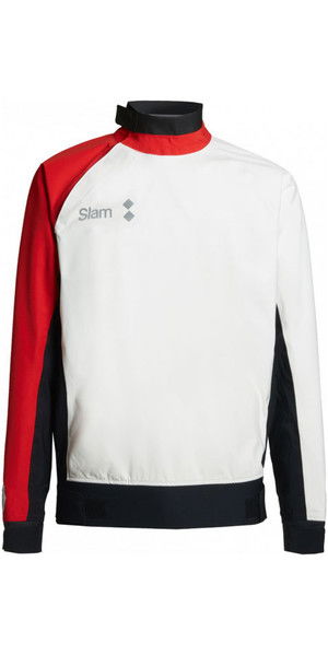 2019 Slam WIN-D Racing Coastal Spray Top Weiß / Slam Red