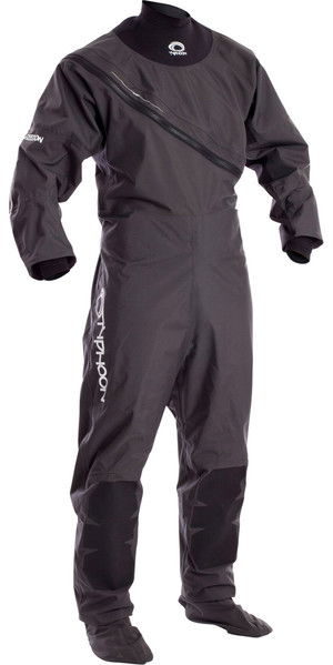 2019 Typhoon Ezeedon 3 Front Zip Drysuit Grey 100158