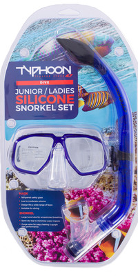 2022 Typhoon Pro Junior / Snorkeling Set Blu 320287