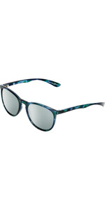 2021 Us Nobis Sunglasses 2472 - Gloss Blå Skildpaddeskjold / Grå Sølv Krom Linser
