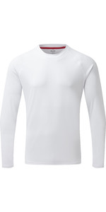 2022 Gill Heren UV-T-shirt Met Lange Mouwen Wit UV011