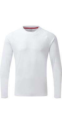 2023 Gill Heren UV-T-shirt Met Lange Mouwen Wit UV011