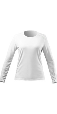 2024 Zhik Womens UV Active Long Sleeve Top ATP-0070-W-WHT - White