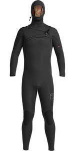 2022 Xcel Mens Comp X 4.5mm / 3.5mm Hooded Chest Zip Wetsuit XW21MN45C2H0 - Black