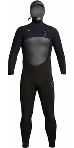 2022 Xcel Mens Infiniti X2 6/5mm Hooded Chest Zip Wetsuit MQ65ZH202 - Black