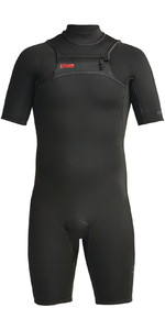 2021 Xcel Mens Comp 2mm Chest Zip Short Wetsuit MN21ZFC0 - Black
