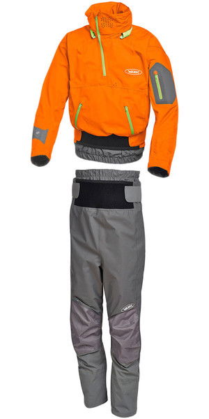 Yak Apollo Touring Cag 2721 & Chinook Trouser 2731 Combi Set Orange / Grey