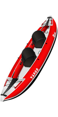 2022 Z-pro Tango Kayak Gonflable 1 Ou 2 Places Ta200 Rouge - Kayak Seul