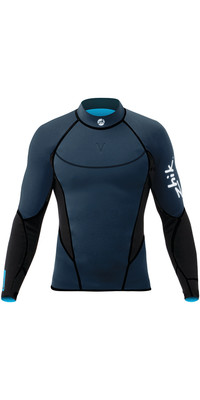2023 Zhik Microfleece V 1mm Neoprene Long Sleeve Top NAVY DTP0520