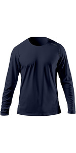 2023 Zhik Hombre Zhikdry Uv Active Camiseta De Manga Larga Atp0070 - Navy