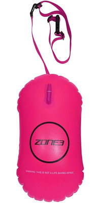 2023 Zone3 28L Svømmesikkerhedsbøje/slæbeflåd SA21SB - Neon Pink