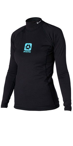 2019 Mystic Ladies manga larga Bipoly termo chaleco NEGRO 140085