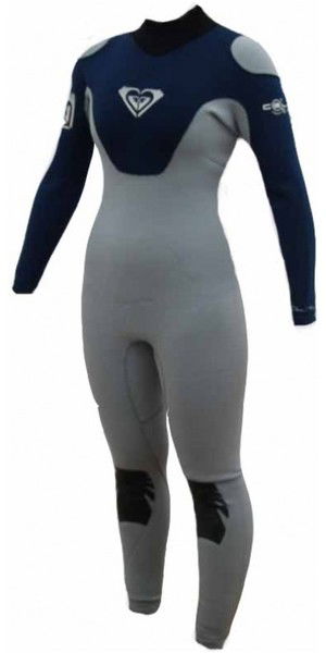 ROXY Cell womens 3/2mm GBS Wetsuit Blue / Grey CL20W