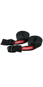 2022 Northcore D-Ring Roof Rack Straps / Tie Downs 5M NOCO22B