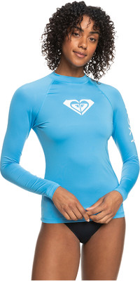 2023 Roxy Manga Larga Para Mujer Whole Hearted Lycra Vest Erjwr03547 - Azul Celeste