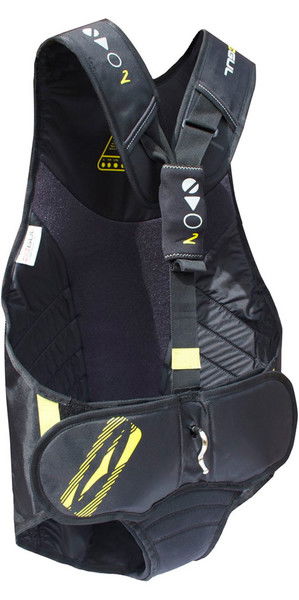 2019 Gul Junior Evolution 2 Trapeze Harness in Black / Yellow GM0374