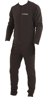 2022 Typhoon Peso Leve Drysuit Underfleece 200102 - Preto