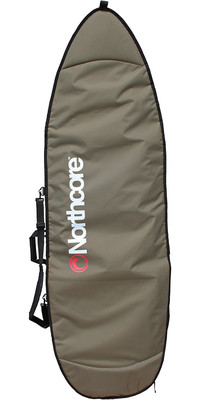 2024 Northcore Aircooled Shortboard Surfboard Bag 7'0 NOCO29 - Olive Green