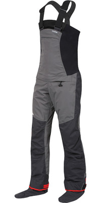 2024 Nookie Pro Bib Single Waist Dry Trousers TR11 - Grey / Black