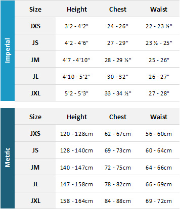 Animal Junior Wetsuits 19 0 Size Chart