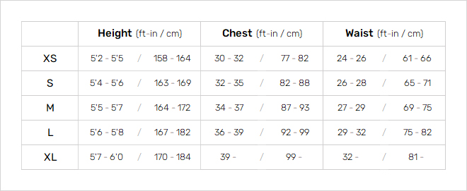 Mystic Womens Wetsuits 19 0 Size Chart